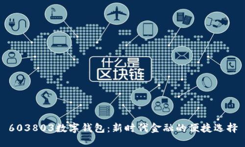 603803数字钱包:新时代金融的便捷选择